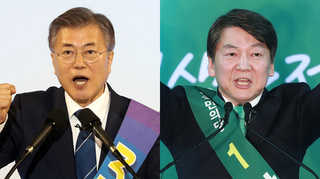 경선 막판에 요동치는 지지율…문재인-안철수 신경전 가열