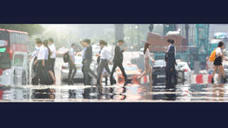 영천 36.9도, 극심한 폭염 "물 찾아, 그늘 찾아"