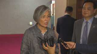 국회 찾은 강경화…한국당에선 '방문 거부'