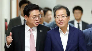 한국당, 지도부 회의도 따로…'투톱' 불협화음?