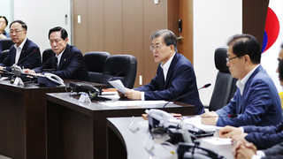 심야 '대통령 보고'-새벽 1시 NSC 소집…긴박했던 정부 대응