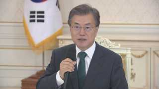 문 대통령, 자주국방 강조…청와대 "한반도위기설 동의안해"