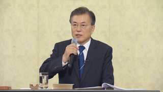 문 대통령 "ICBM에 핵탄두 탑재가 레드라인…北 도박 멈춰야"