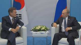 문 대통령, 러시아 방문…북핵 대응 외교 본격화