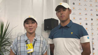 김시우, 김인경 응원 속에 프레지던츠컵 출전