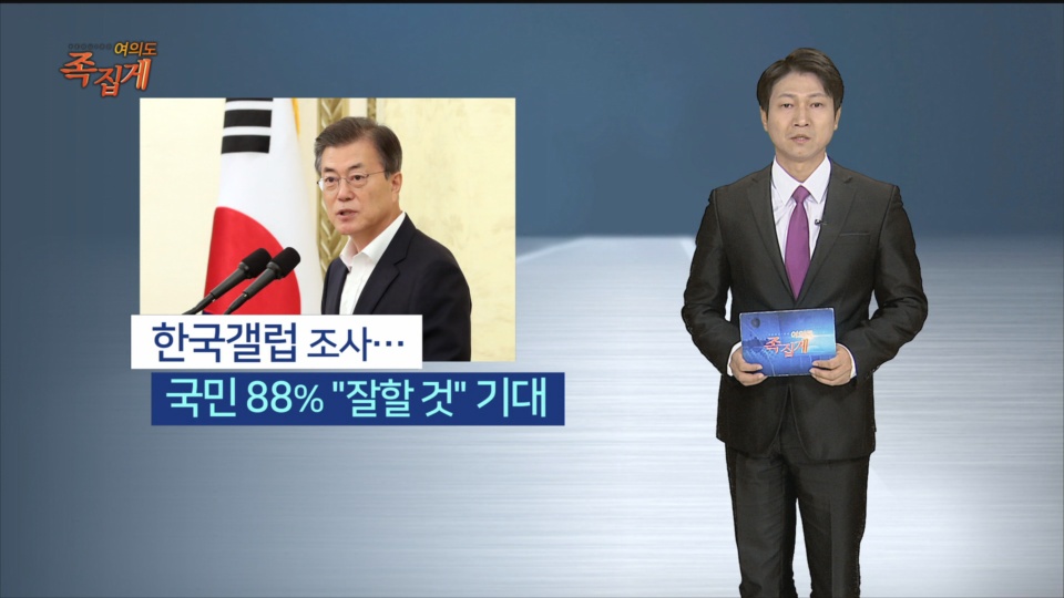 [여의도 족집게] 문재인 정부 6개월 지지율…고공행진 속 등락 이유는?