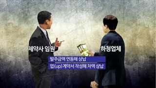 [단독] "일감 줄게 떡값 다오"…갑질해도 징계 대신 승진