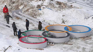 '짜릿한 활강 기대하세요' 분주한 알파인 스키장