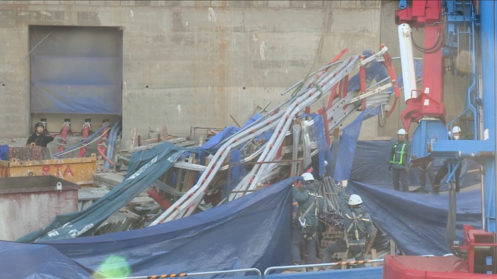 8명 사상 엘시티, 작업구조물 부실 확인…부실공사 수사