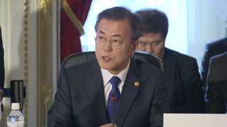 문 대통령, 하루 3차례 정상회담…숨가쁜 비핵화 외교
