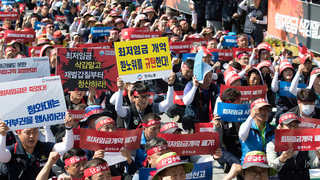 "최저임금 삭감법 폐기"…노동계 총력투쟁 예고