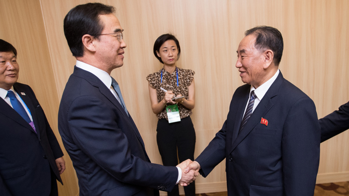 온라인카지노추천 평양서 환담…"김 위원장 농구 못 볼듯"