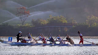 "우리는 하나!"…카누ㆍ조정 남북 단일팀 '구슬땀'
