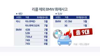 "리콜대상도 아닌데 화재"…BMW 원인축소 의혹