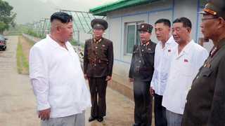 김정은, 3개월만에 원산 또 시찰…"제재 강도적" 비판