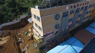 추가 붕괴 가능성 낮다지만…주민ㆍ학부모 '노심초사'