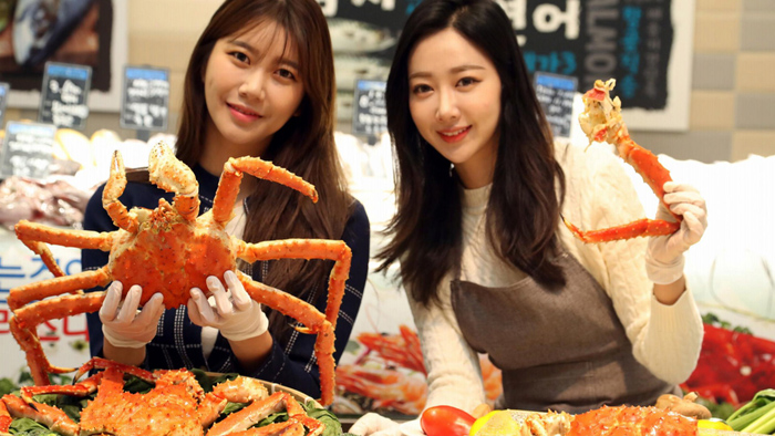 [비즈&] 홈플러스 킹크랩 3주만에 7,000마리 판매 外