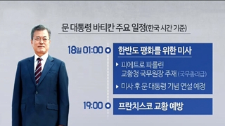 바티칸에 울려퍼질 한반도 평화…18일 새벽 특별 미사