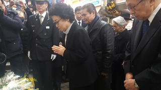 한일관계 긴장 속 '의인' 이수현 추모식