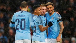 [해외스포츠] '골폭죽' 맨시티, 번리에 5-0 대승…FA컵 16강 外