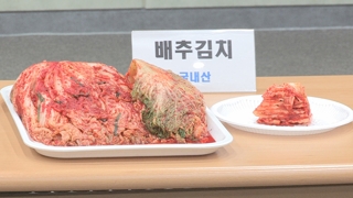 국산 둔갑 중국산 김치 '여전'…"4월부터 여름철 극성"