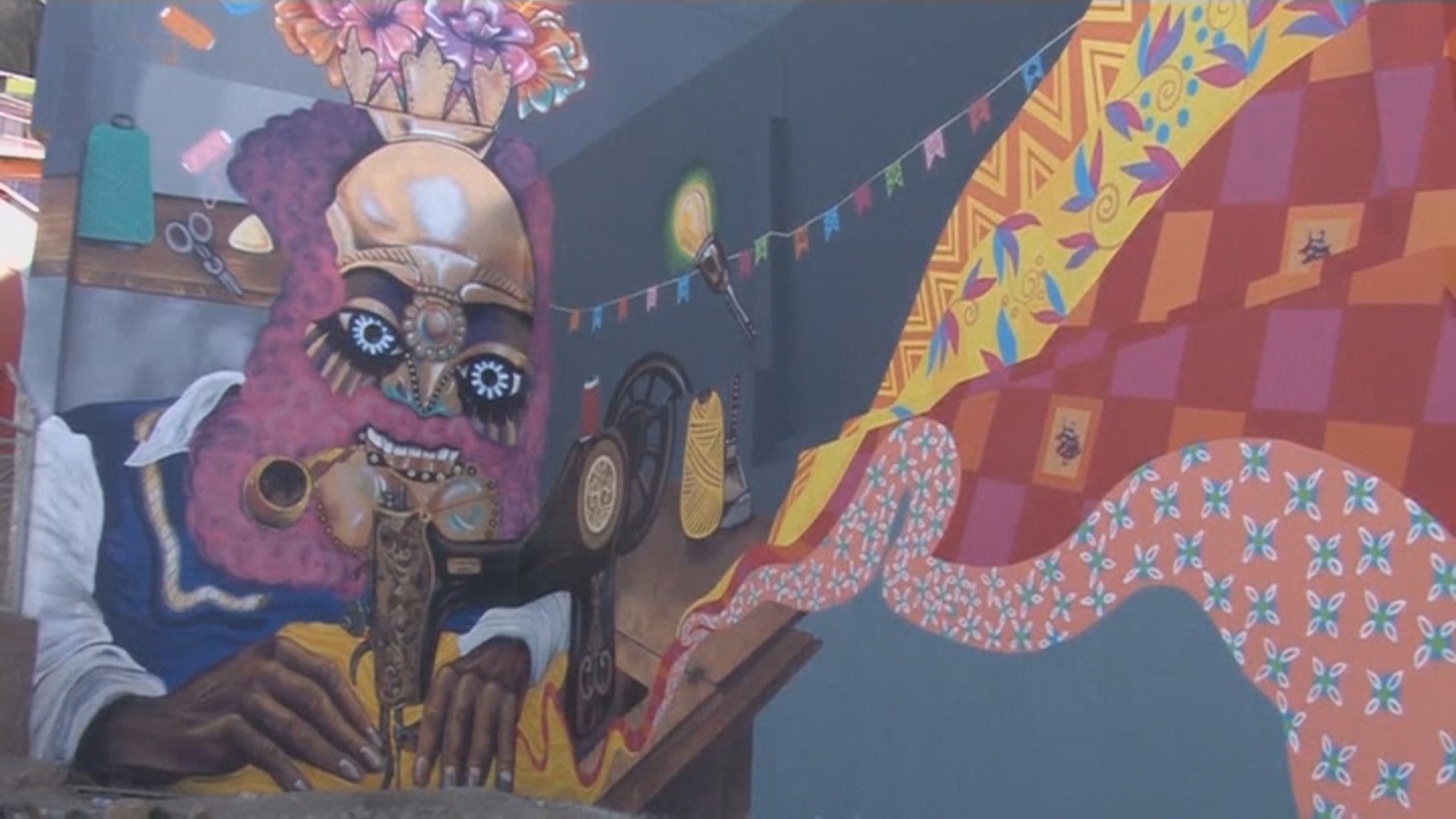 '해발 3,800m 시골이 명소로'…볼리비아 벽화마을