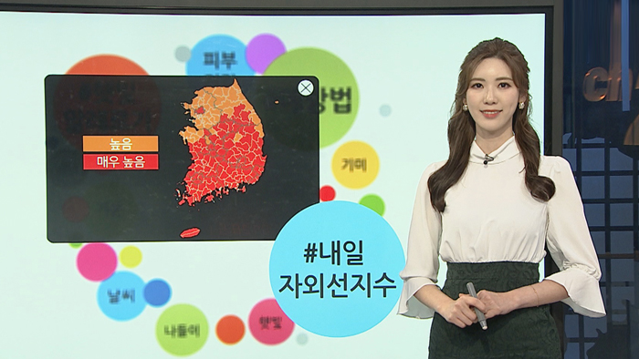 [날씨트리] 벌써 자외선지수 '매우높음'…햇빛 알레르기 주의!