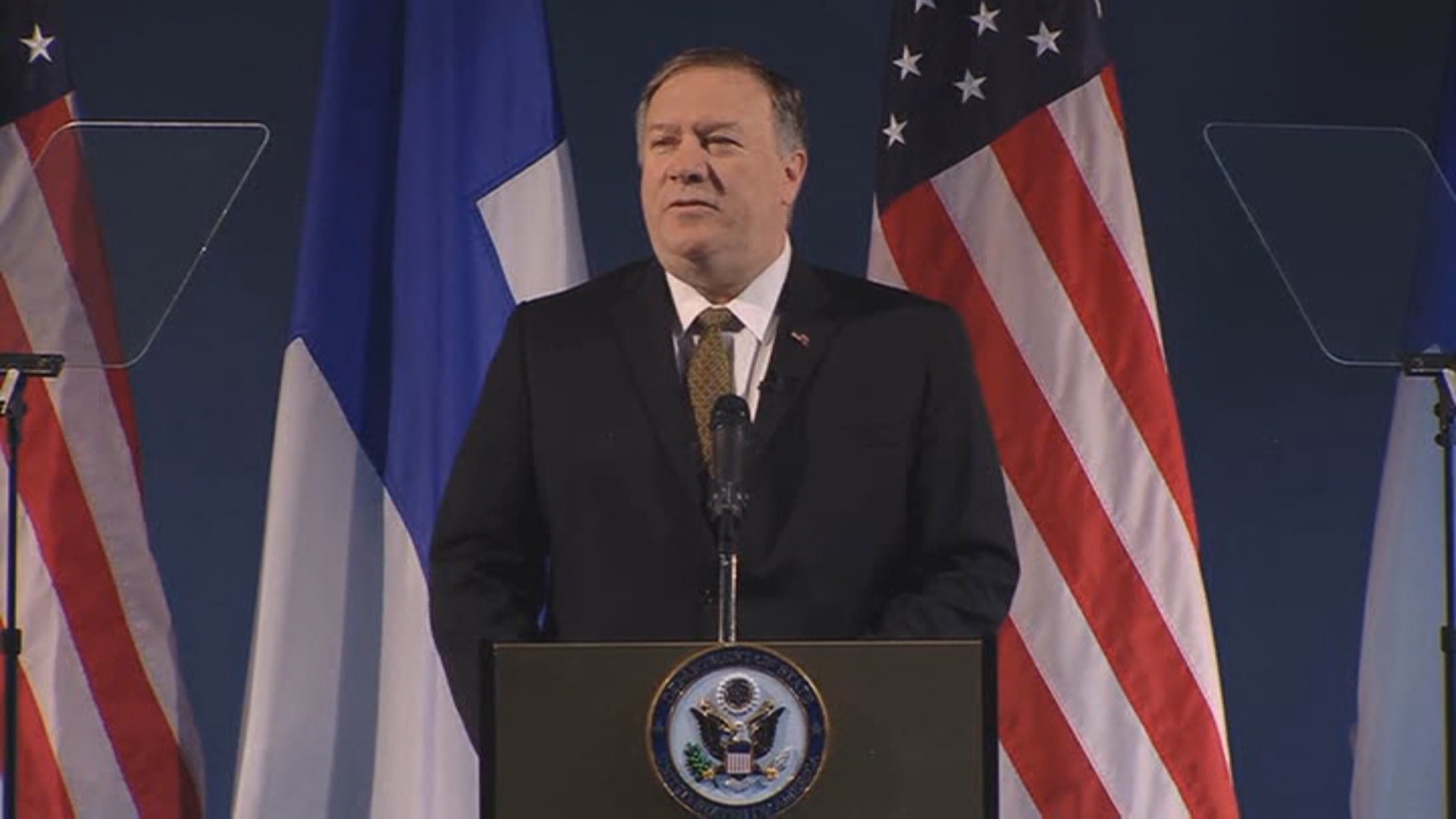 美 폼페이오, 북극회의서 중ㆍ러에 잇단 견제