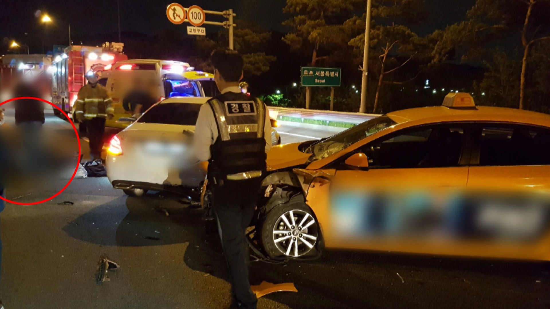 경찰 '고속도로 사고사' 여배우 사고원인 조사