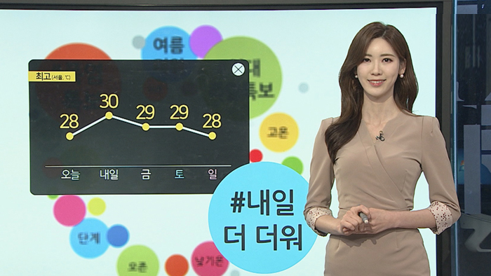 [날씨트리] "벌써 폭염주의보?"…내일 올들어 가장 더워