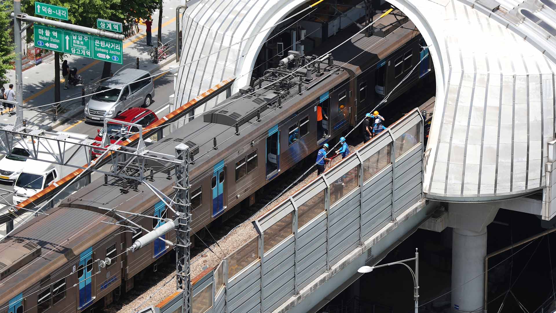 서울지하철 상계역 온라인카지노 합법 유니벳5시간 운행중단