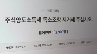 '개미' 반발에 주식 양도세 손질…공제한도 조정 전망