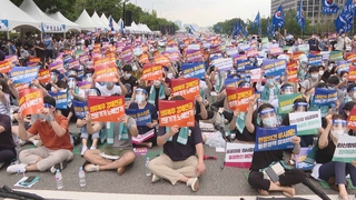 "의대 증원 철회 안하면 또 파업"…정부 "대화를"