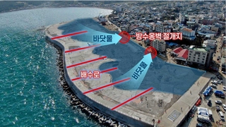 경주 감포 주민들 "친수공원이 태풍 피해 키워…人災"