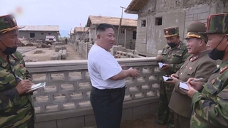 김정은, 황해도 수해복구 현장 시찰…연일 민생행보