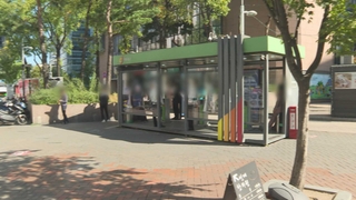 흡연장·공원 북적…"야외서도 감염 우려"