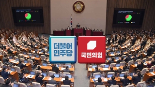 '野 거부권 무력화' 공수처법 개정안 본회의 통과