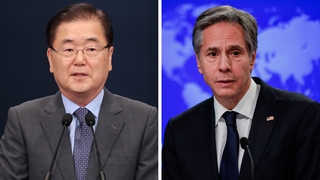 정의용-블링컨 첫 통화 "비핵화 공조·한미일 협력"