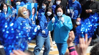 박영선 "吳, 자고나면 거짓말"…2030표심 파고들기