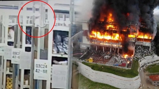 콘센트서 불꽃 시작…화마가 물류센터 삼켜