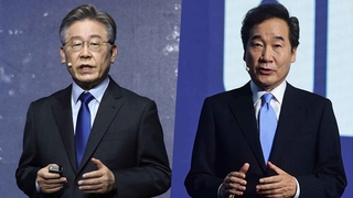 이재명 '국밥·사이다' 투트랙…거세지는 이낙연 추격
