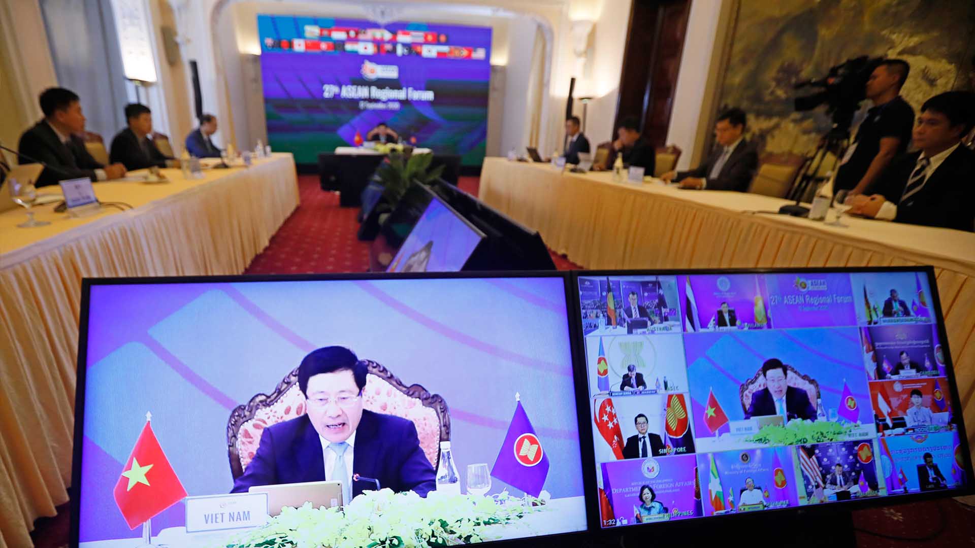 이번 주 아세안과 연쇄 다자회의…<em class='find'온라인카지노 합법 사이트</em 지지 요청