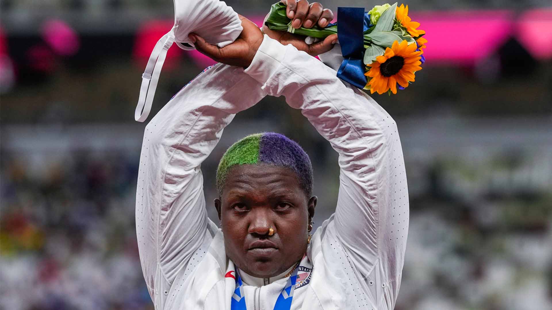 [올림픽핫피플] 포환던지기 한국 no 1 온라인카지노스 'X'자…"억압받는 사람들 대변" 外