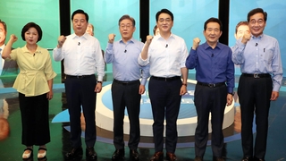 與 경선투표 스타트…주자들 충청 표심잡기 '올인'