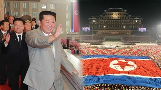 北열병식, 전략무기 등장 안 해…김정은 연설 없이 참석만