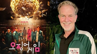 오징어게임에 신난 넷플릭스…초록색 체육복 입고 실적 발표