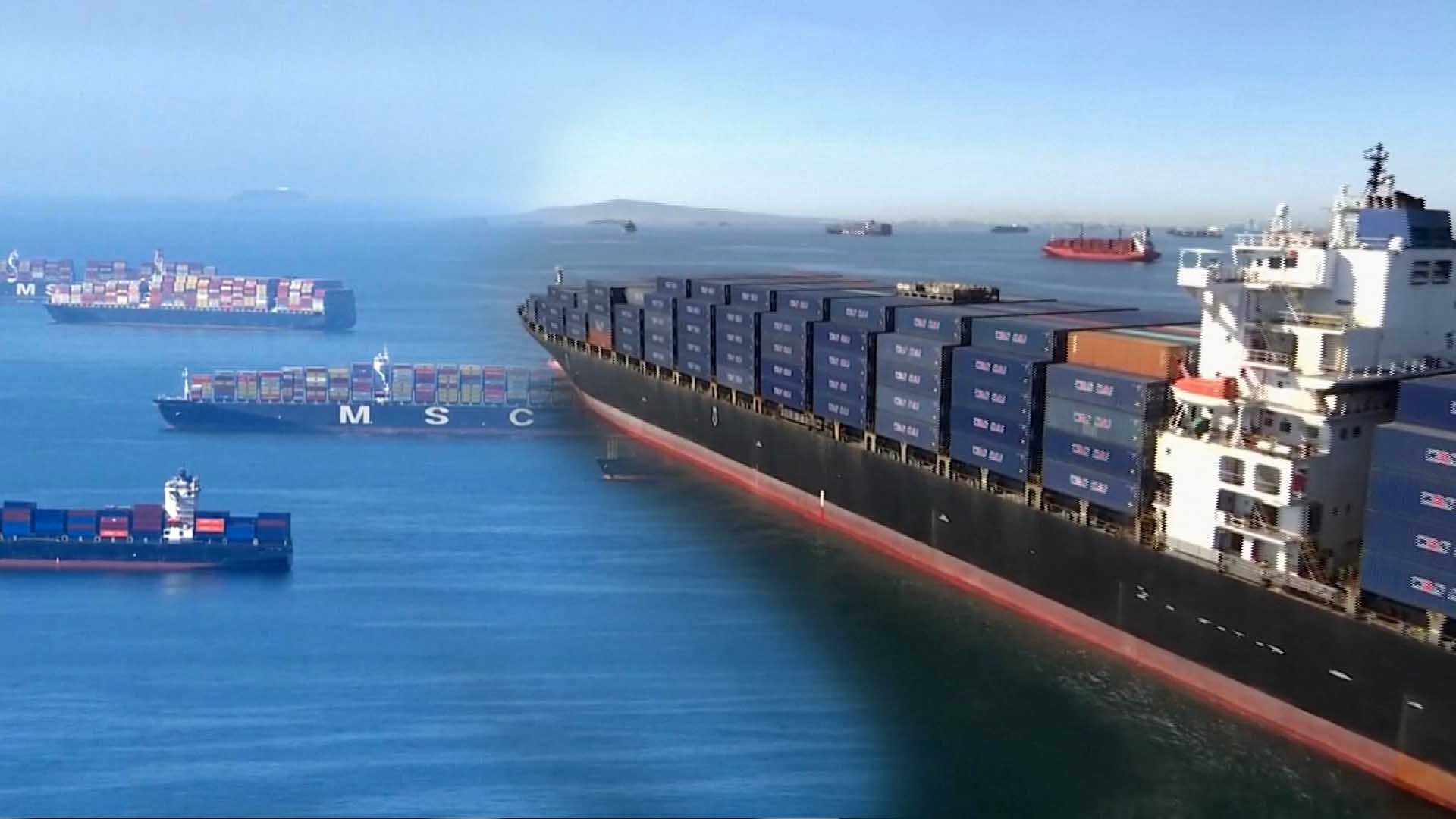 "바다 위 화물 가치 30조 원"…온라인 카지노 주소 물류대란 장기화