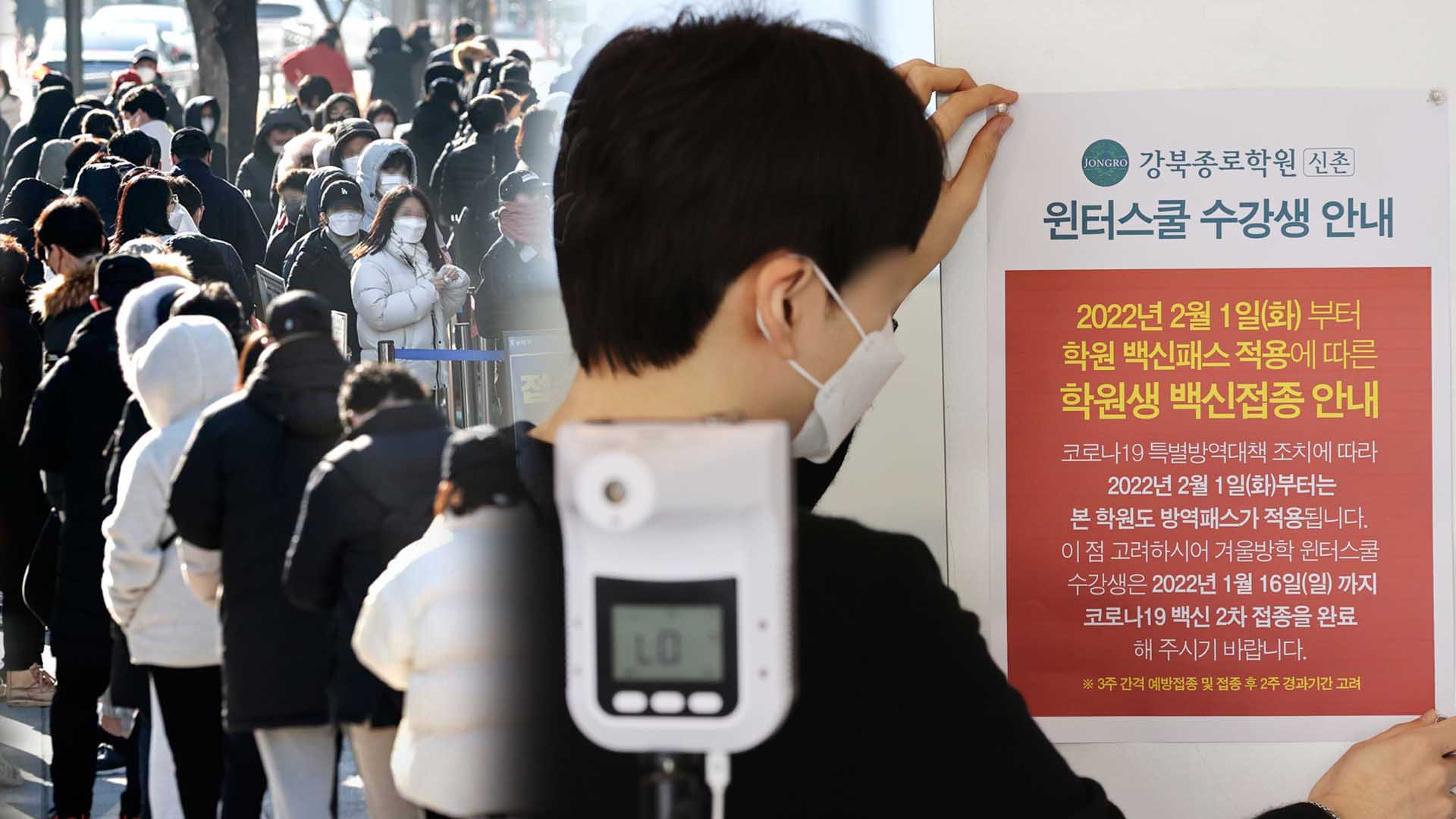 <em class='find'한국-no-1-온라인카지노</em 오미크론 변이 확산…청소년 방역패스 효력 정지