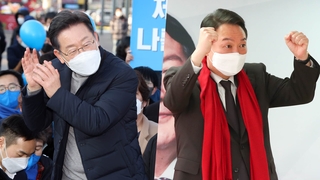 이재명 "금강산 관광 재개"…윤석열 "서울 50만가구 공급"