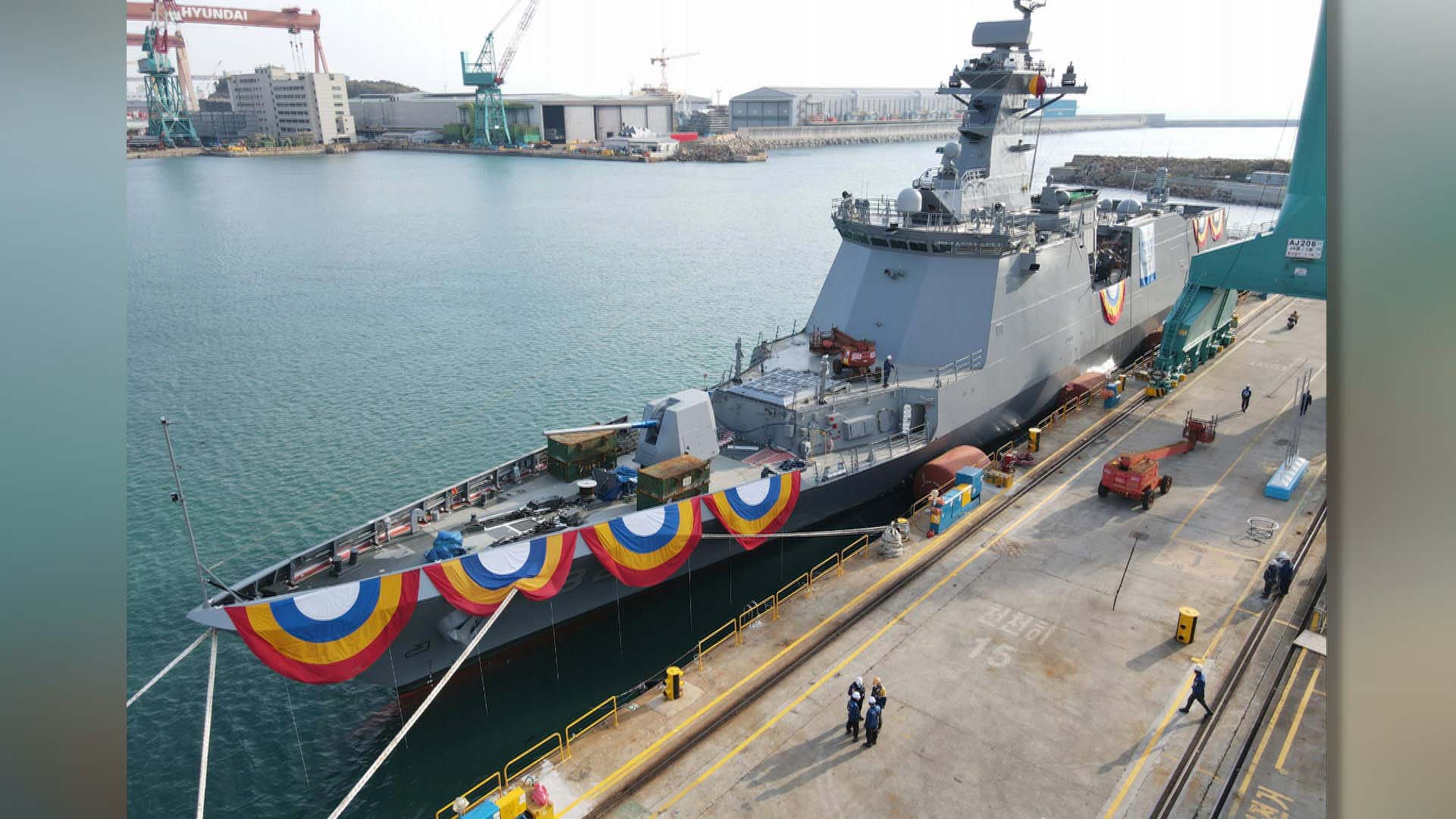 2,800t급 호위함 '<em class='find'온라인카지노 아벤카지노</em' 진수…대잠능력 강화